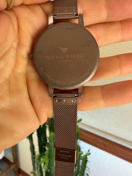 Olivia Burton Bronze Stainless Steel watch main image 5
